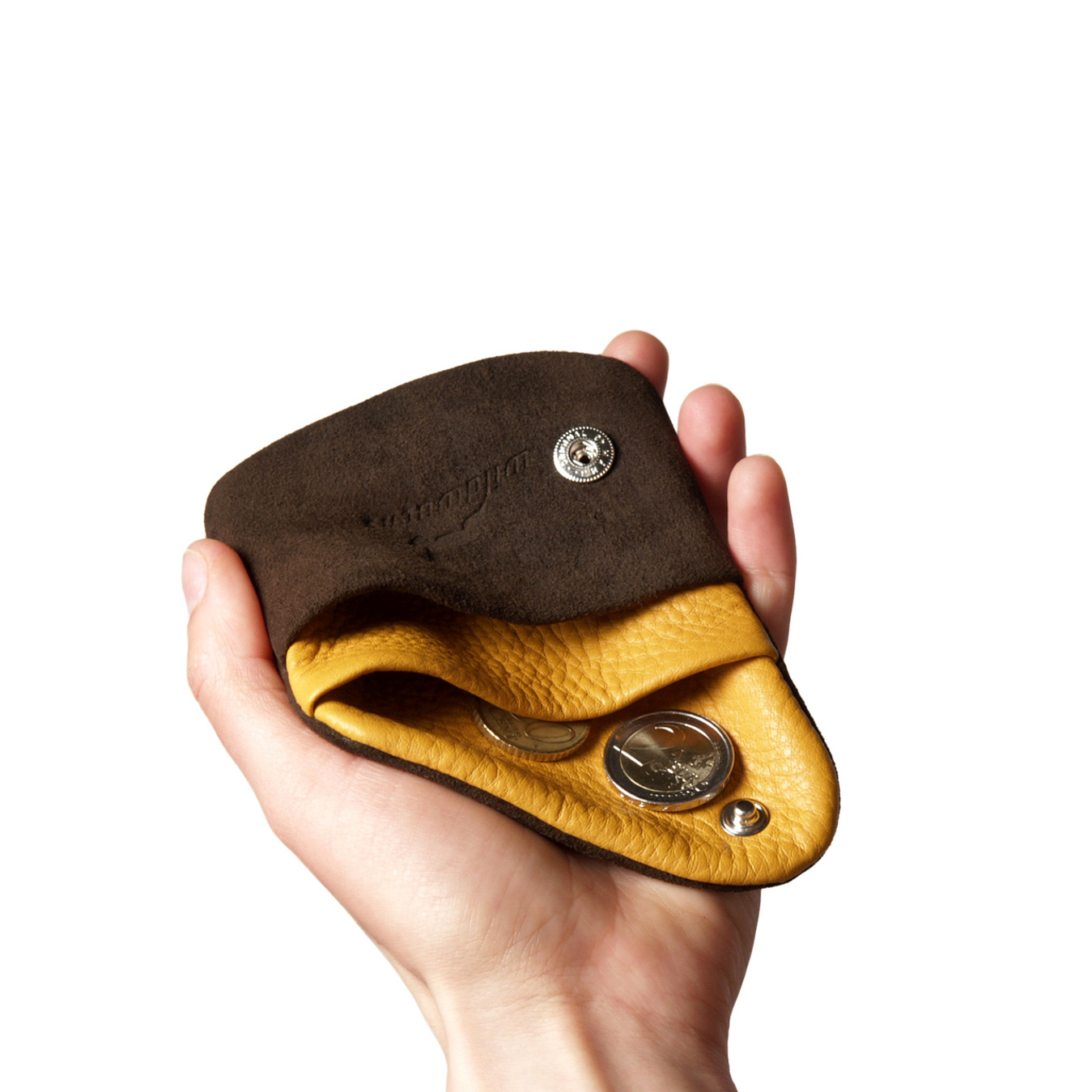 Pago S wallet made from deerskin