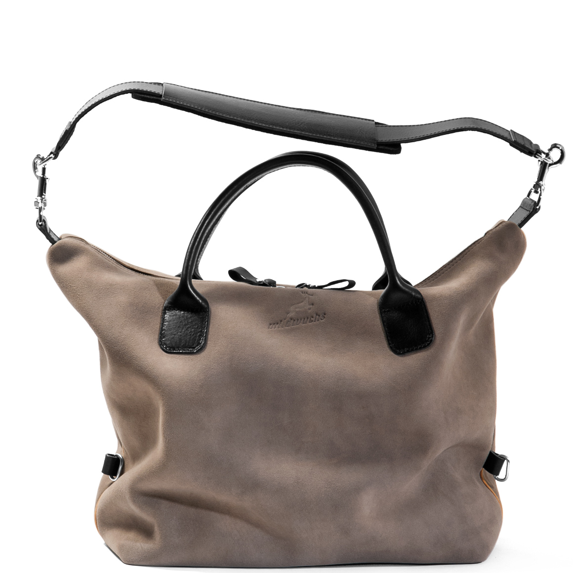 Weekender Berlin made of deerkskin