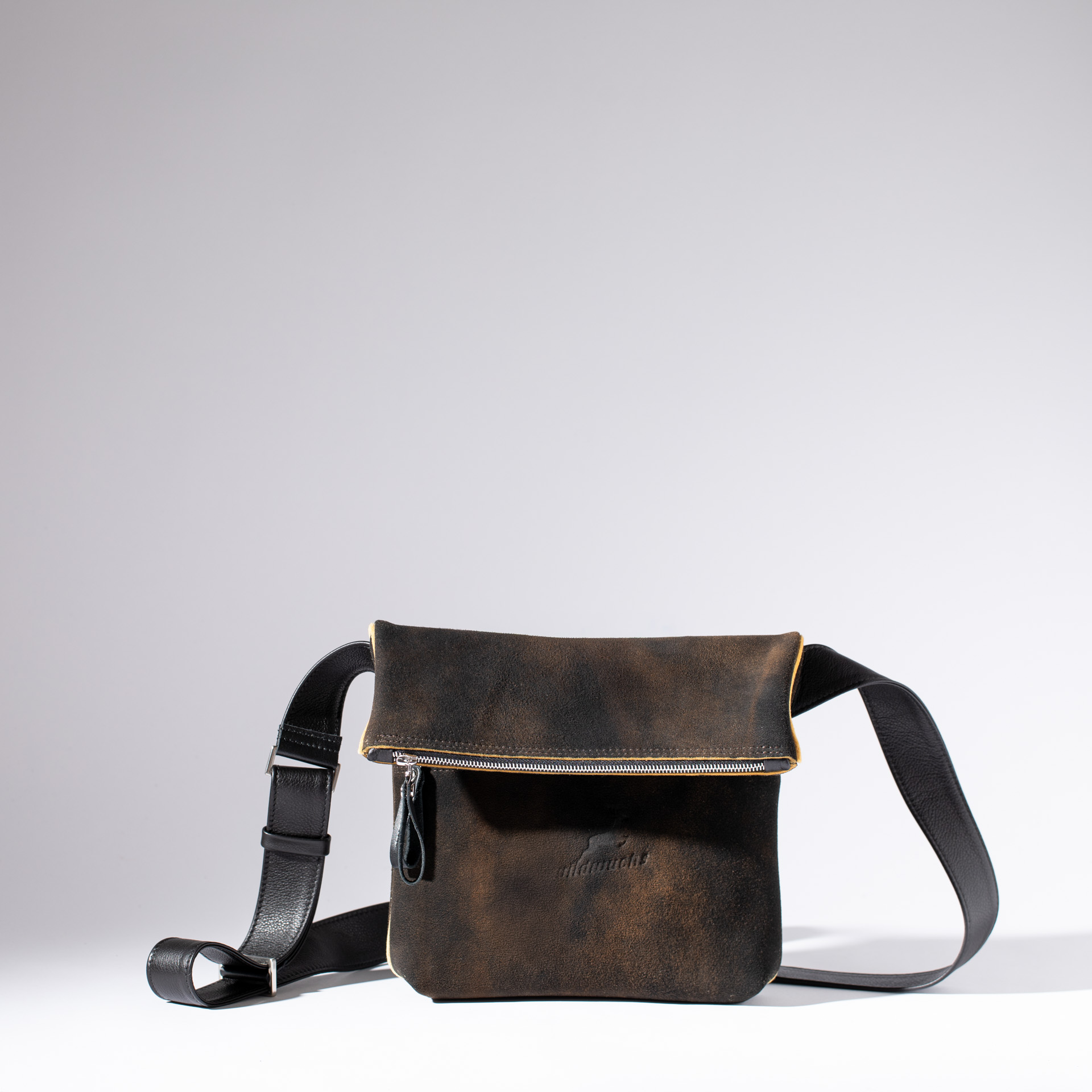Überschlagtasche London S aus Hirschleder PUR