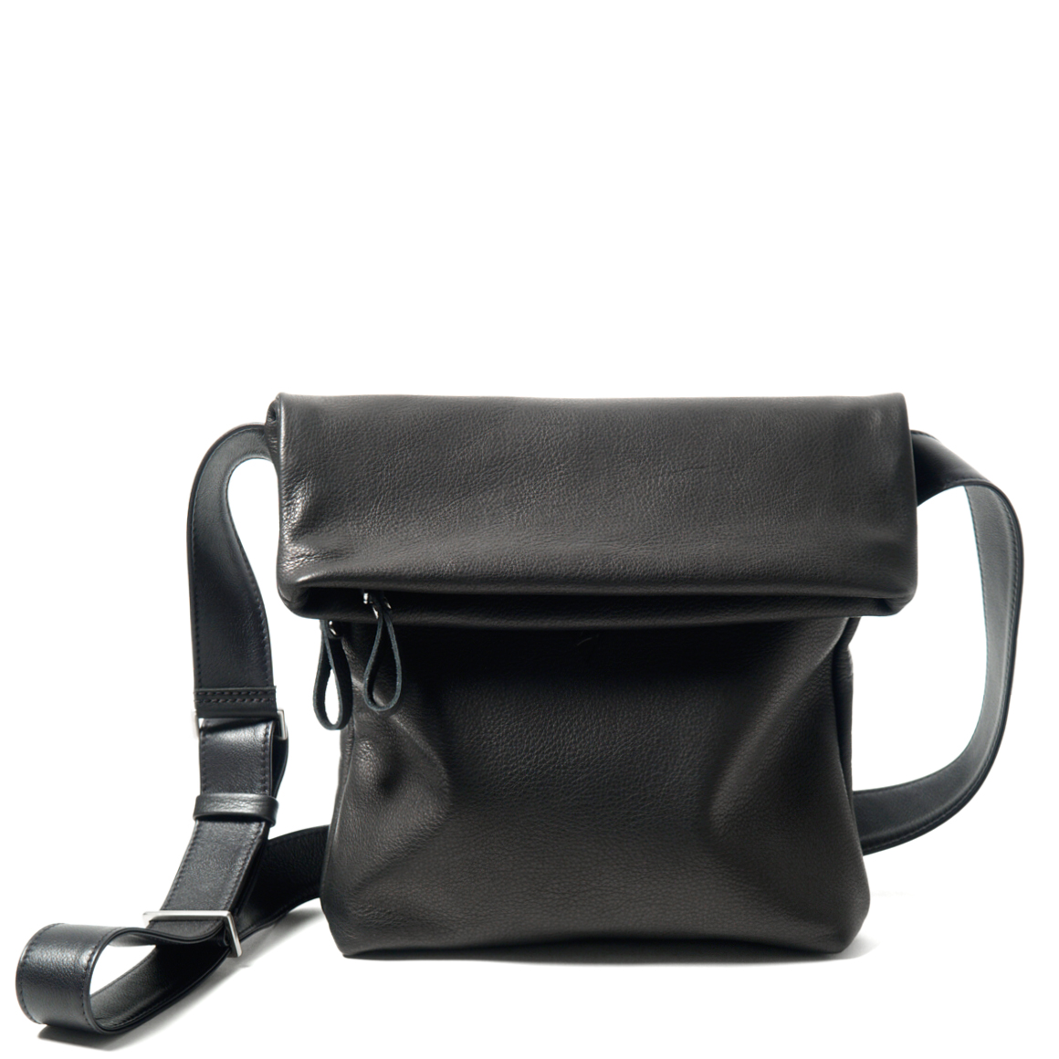 Überschlagtasche  London M aus Softnappa