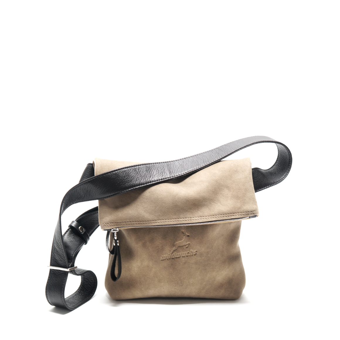Überschlagtasche  London M aus Hirschleder