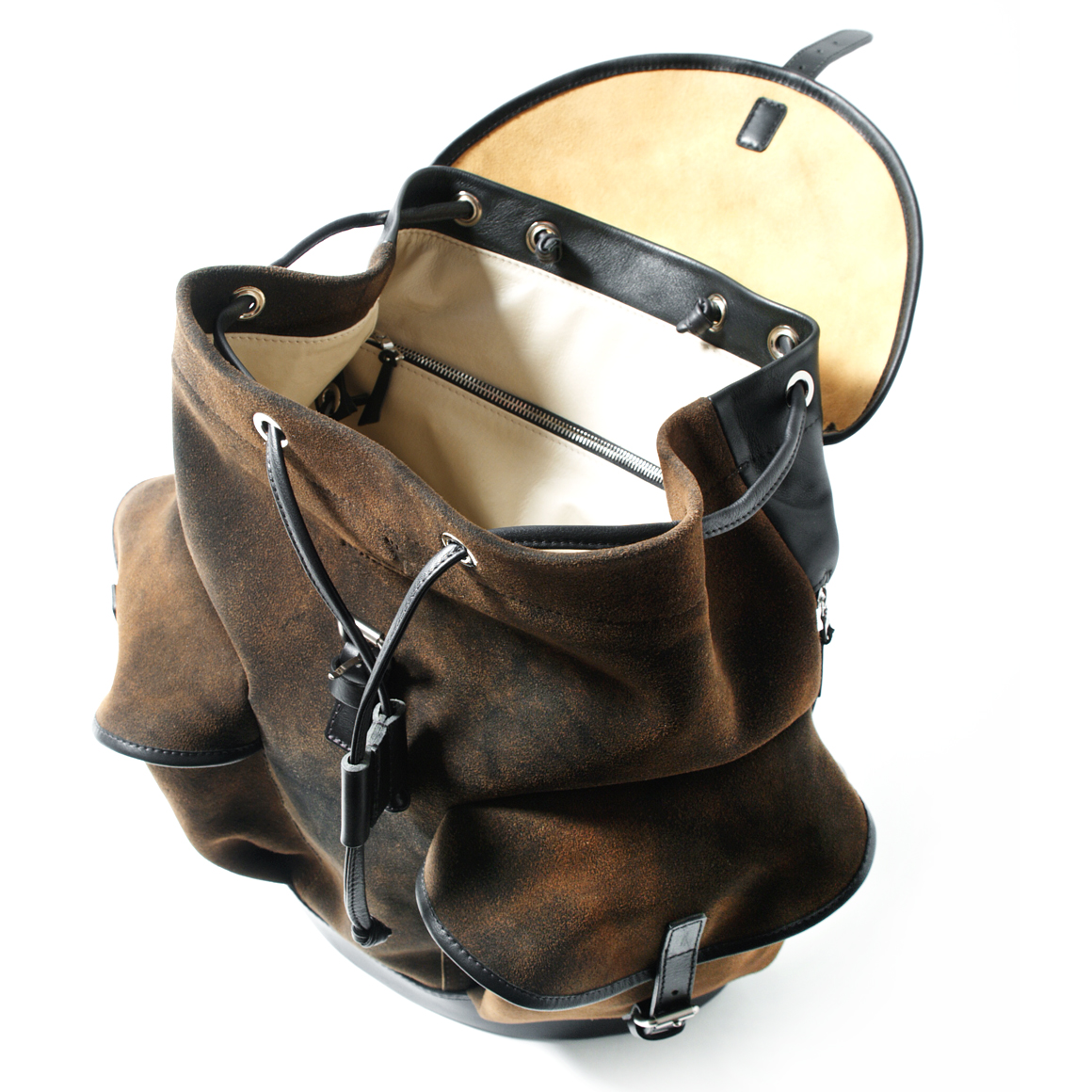 Rucksack München aus Hirschleder