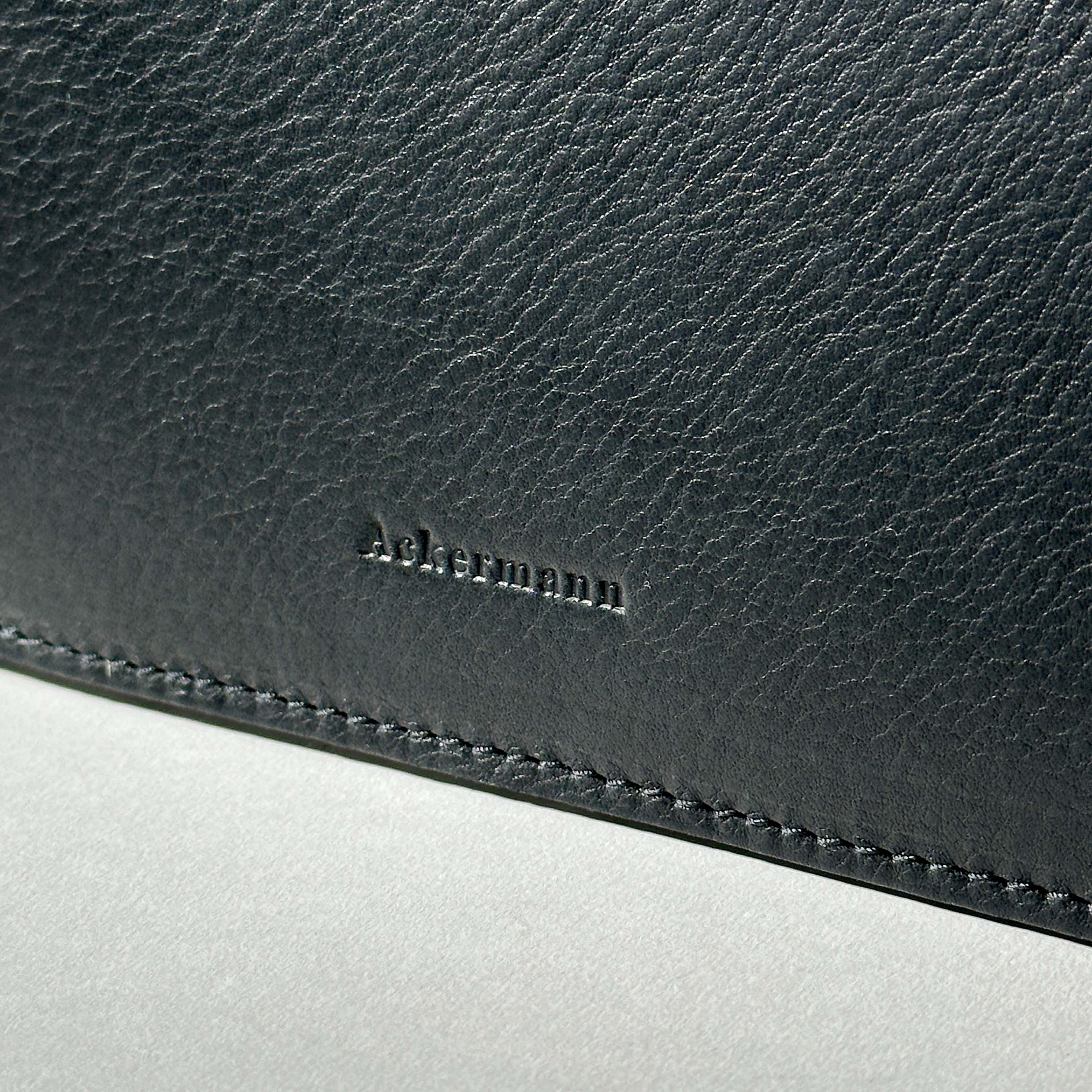 iPad case made of olive leather