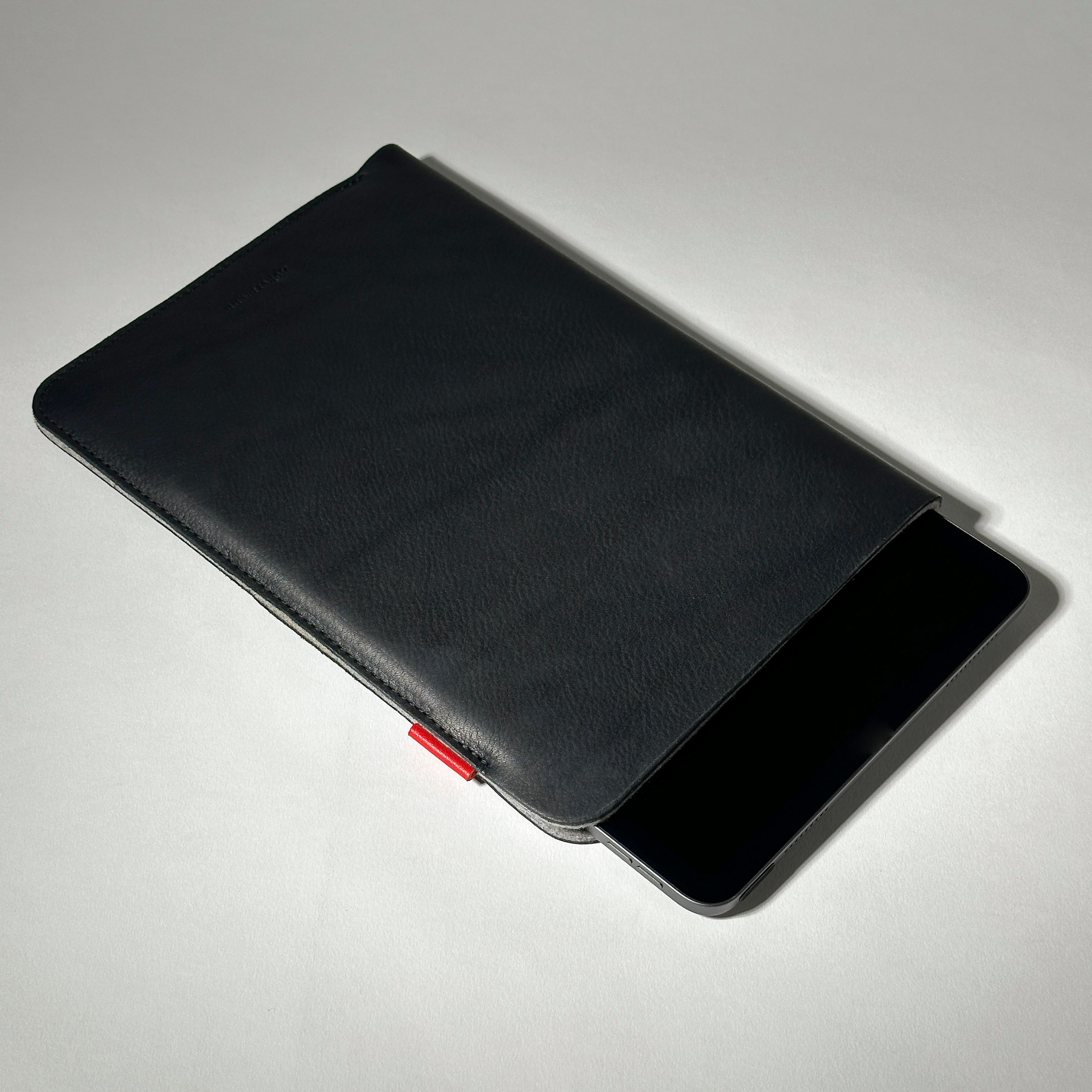 iPad Etui aus Olivenleder