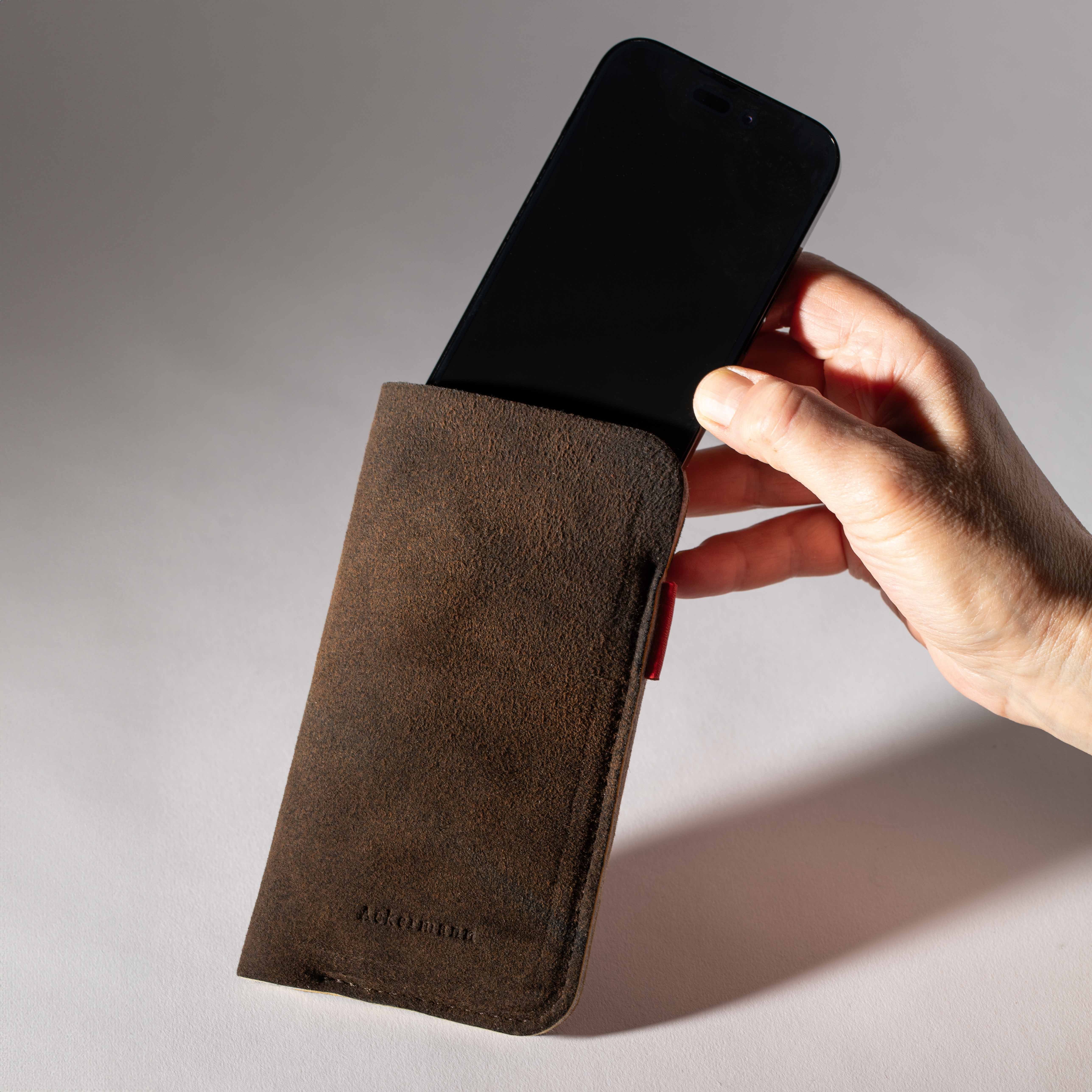 Protect iPhone Etui aus Hirschleder