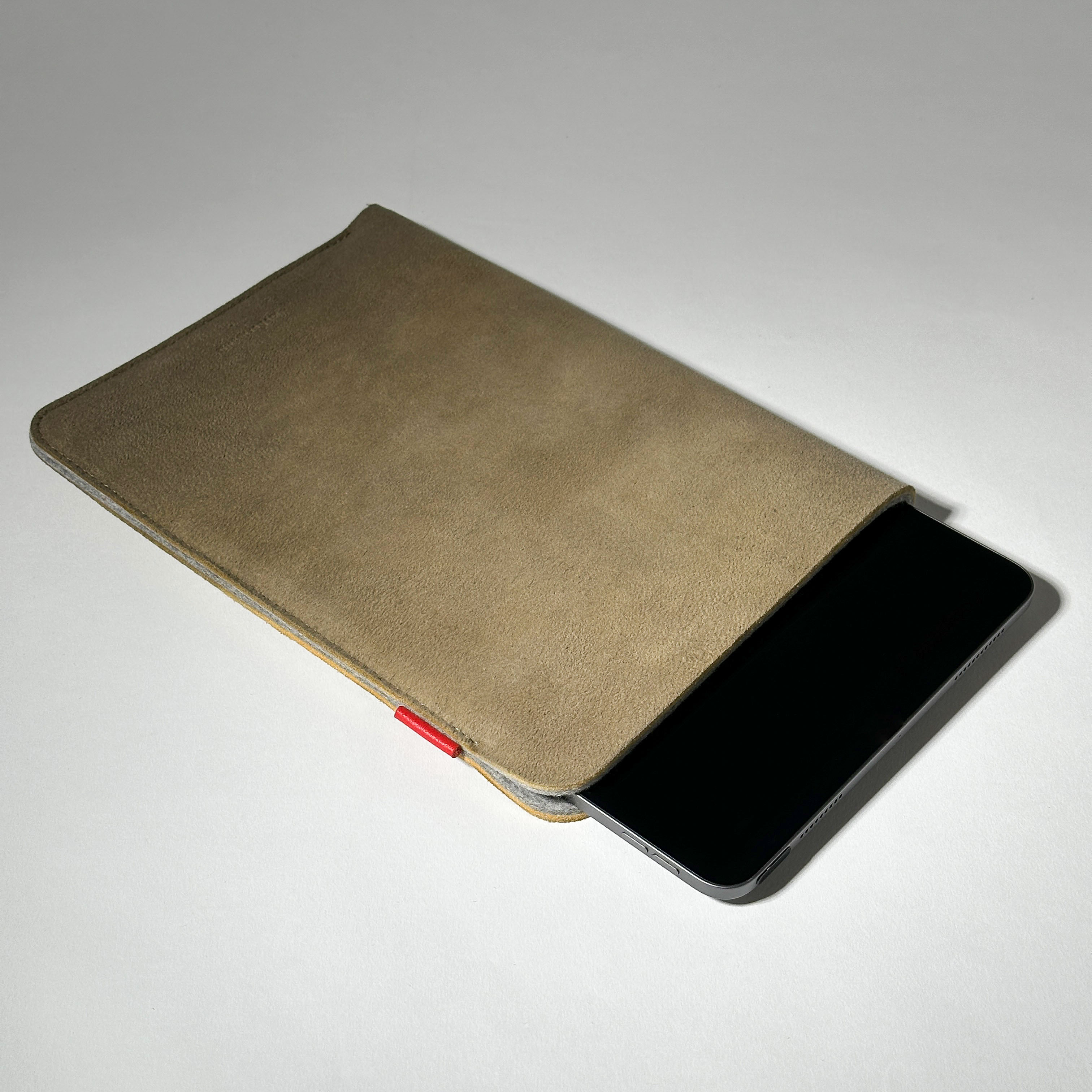 iPad case made of deer leather