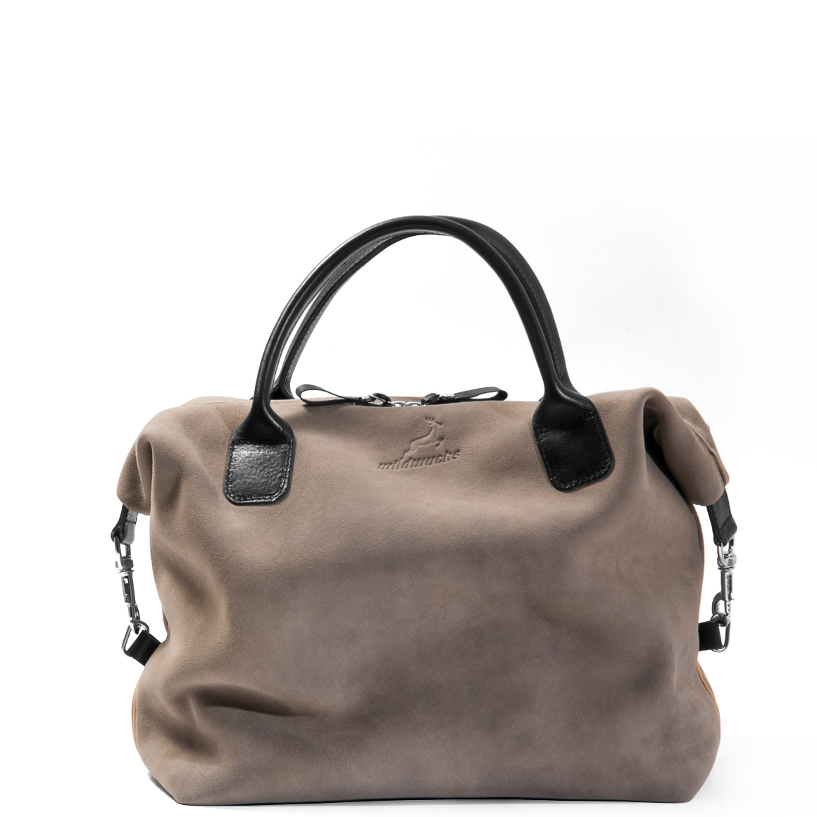 Weekender Berlin made of deerkskin