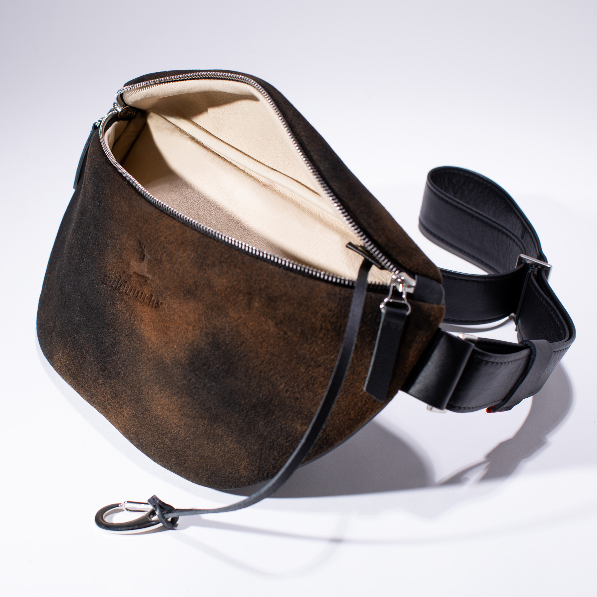 Bauchtasche Marseille M aus Hirschleder